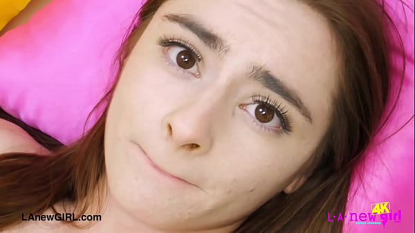 Image Cute teen brunette shows her sexy body