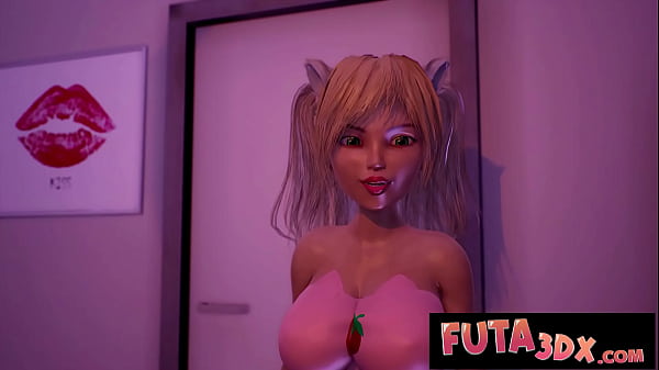 Image Futa3DX - Hot Blonde Sucks Off Big Dicked Redhead Futa Babe