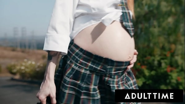 Image ADULT TIME - Petite Pregnant 18-Year-Old Madi Collins Biggest Craving? GETTING STUFFED WITH CREAMPIE