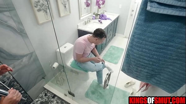 Image Step mom asked him to join her in shower
