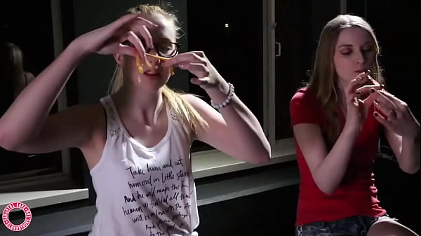 Image Big Boobed Samantha Rone & Isabella Darling Eat Gum, Nipples And Pussies!