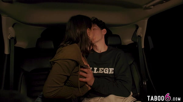 Image Busty latina Hailey Rose huge cock suck and fuck in the backseat