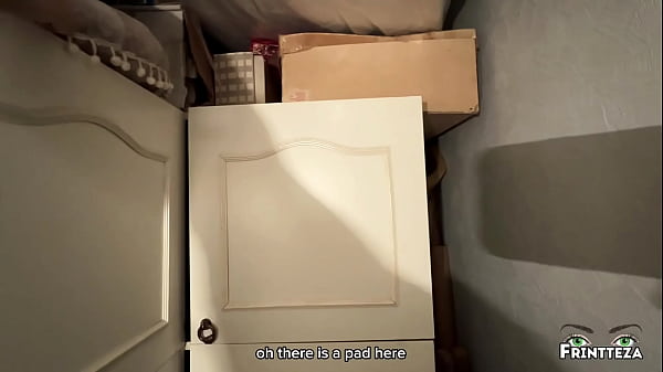 Image Christmas alone with StepMom part 1. Search for decorations for the Christmas tree. Fuck in the pantry, creampie in Step Mom