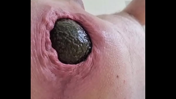Image Self-fist, bizarre objects and balls in ass
