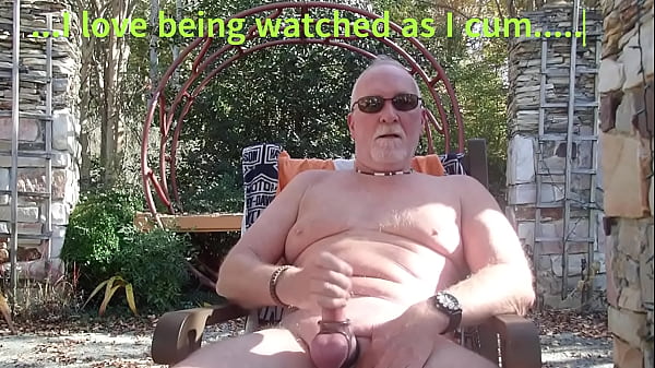 Image PoundinMyCock4U masturbates in front of 3 other guys at Nudist Campground