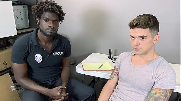 Image Loss Prevention Officer Bangs the Twink in His Office for His Shoplifting Crime - Perps4k