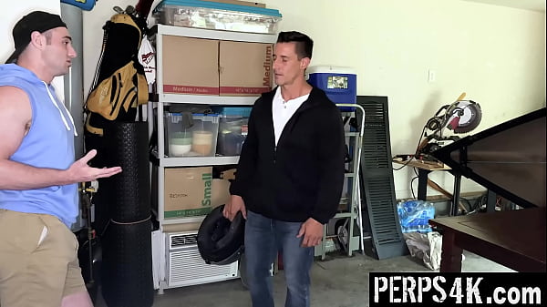 Image Helmet Thief Getting Fucked by The Officer in His Own House - Perps4k