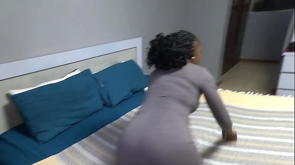 Image Black Milf gets her pantyhose ripped off by horny older man