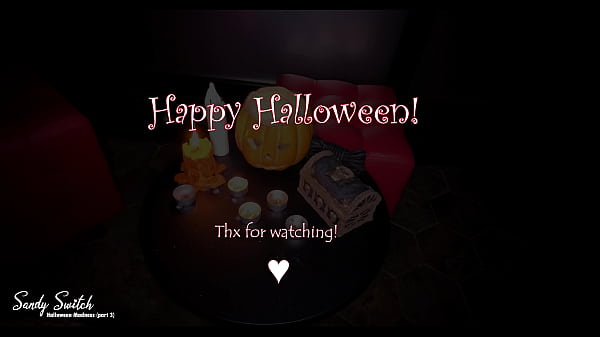 Image Anal Destruction on Halloween for a cute little Bitch