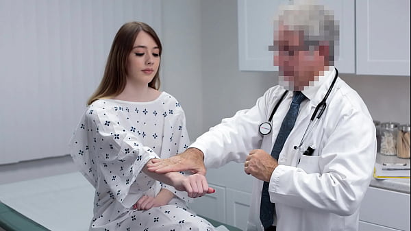Image Teen Begs the Doctor to Keep the Secret About Her Virginity - Doctorbangs