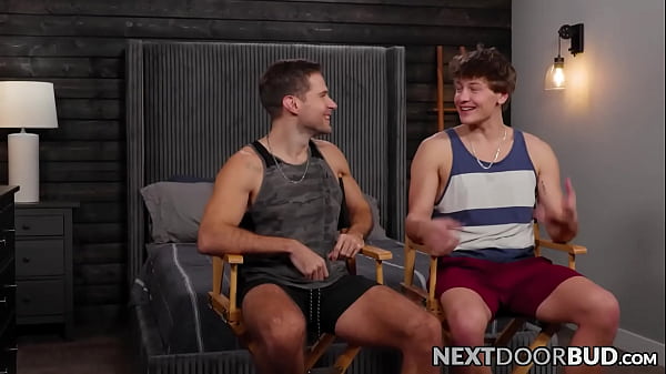Image Hot David and Connor get to pump each others big butts
