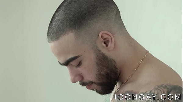 Image Rimmed gay passionately anally fucked by tattooed homo