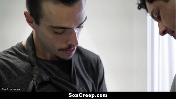 Image Stepson Cannot Help Himself but Hop and Ride on Stepdad's Cock - Soncreep