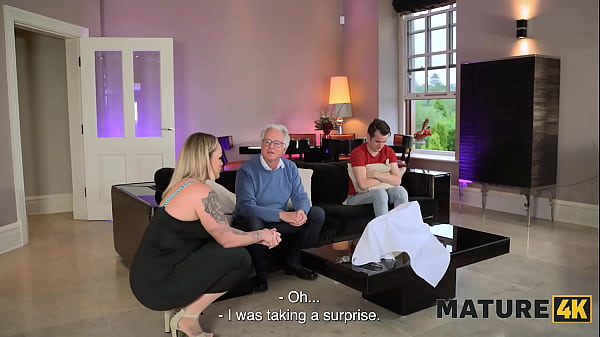 Image MATURE4K. Sexy April Velvet is running her horny business and use her big tits and tight pussy to make profits