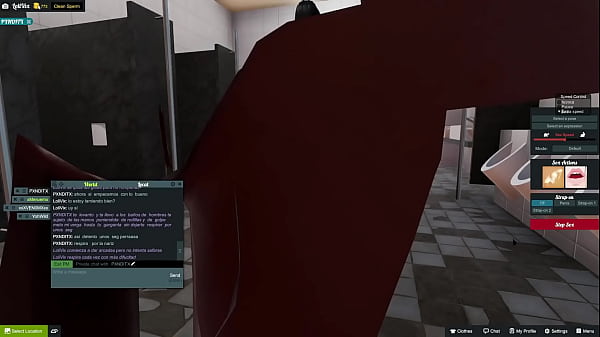 Image 3dxchat | LoliVix conociendo los ba&ntilde_os p&uacute_blicos | noche 2: 2 chicos | 1ra parte