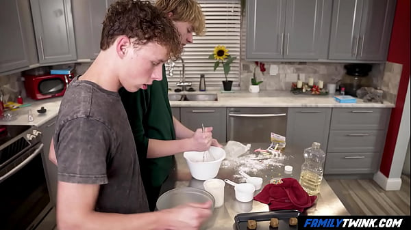 Image FamilyTwink - Pretty Boy Cooks Favorite Step Dad's Dinner