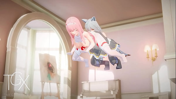 Image Anime Gaming Zero Two Sex In Futanari Hentai Yuri Lesbian Darling