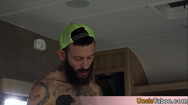 Image Stepdad showing me his brand new mobile home and its really cosey indeed