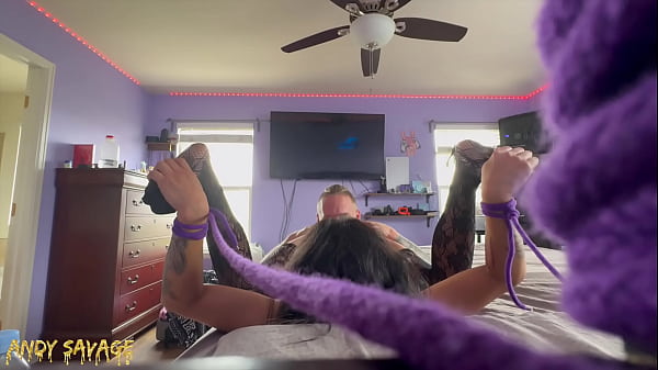 Image Latina TIED UP and fucked into orgasm by gringo *Rough Sex*