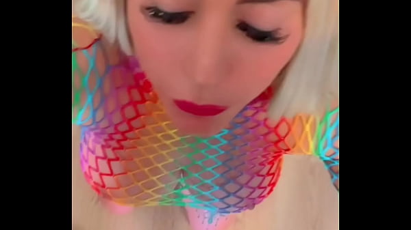Image Hot blonde loves to DEEPTHROAT a huge cock. BLOWJOB COMPILATION