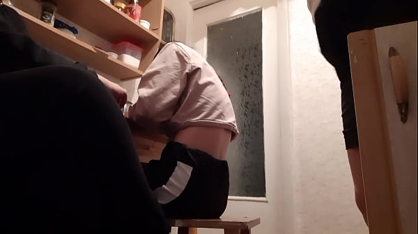 Image While we are preparing for the exam, our stepmother is watching us and masturbating dirty - Lesbian Illusion Girls