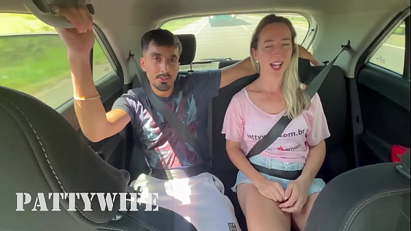 Image Husband Drives Car While Wife Fucks by Friend in Back Seat