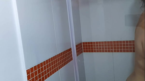 Image I suck my stepson's cock while he takes a shower. Full movie