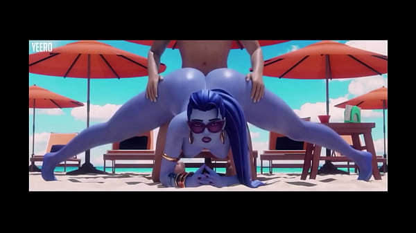 Image Overwatch WidowMaker fucked on beach