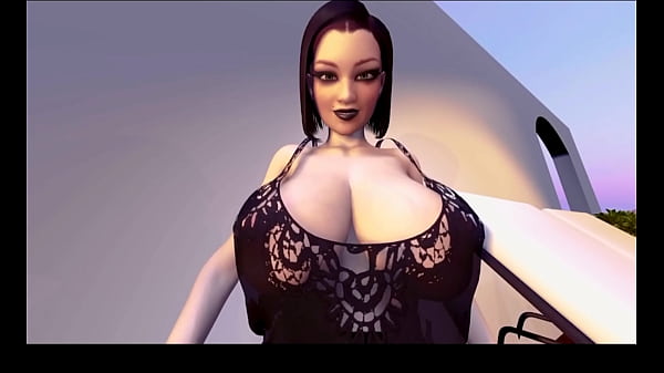 Image 3D Breast Expansion Growing Brunette POV solo w/ Sound added