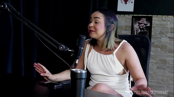 Image COMPILADO DA NANDS NINFETINHA NO PRELIMINARES PODCAST COM BIA HOT (WATCH ON: SHEER/RED)