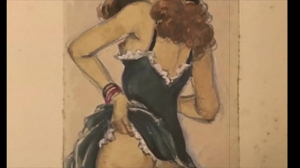 Image vintage erotic illustration