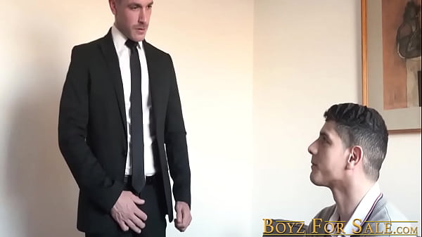 Image Hottie Bastian Karim bent over in a hardcore ass drilling session with suited Apolo Adrii