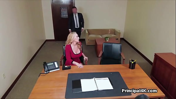 Image Squirting big tit mature gets fucked on the office desk