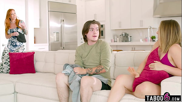 Image Babysitter busted fucking her boyfriend by the MILF home owner