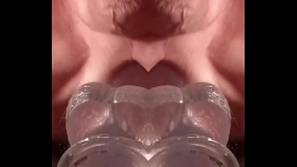 Image MIRRanuz-49 20241116 Squat Corner Glass Table Compare Anus Fuck 10 inch Flexible Foreskin BBC & Clear 10in Dildo Dong
