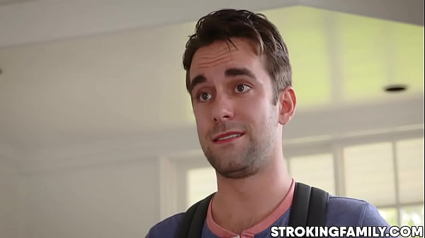 Image StrokingFamily.com - Stepsons cock as a birthday gift for the slutty blonde milf