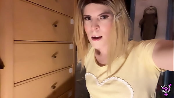 Image Your Trans GF Comes Twice Riding Dildo With Cum Swallowing - Jessica Bloom