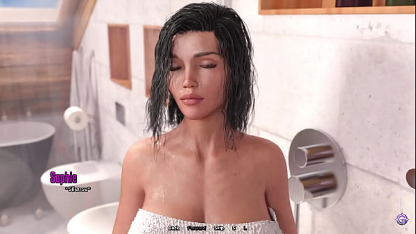 Image Horny Stepbro Accidently Walks Into His Busty Step Sister in the Shower - 3D Hentai Animated Porn - Life in Santa County