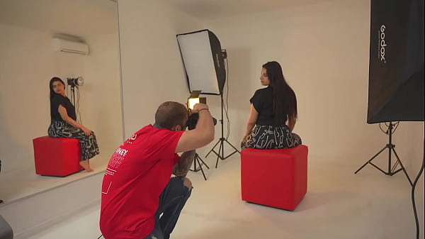 Image The perverted photographer gets horny taking photos of me for my OF and fucks me HARD on set