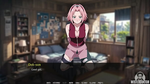 Image SHINOBI SECRETS #10 &bull_ Sakura is fingering her tight, dripping wet cunt until she cums hard