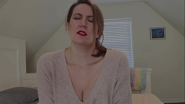 Image MILF begs for sex as she shows off her big pale tits