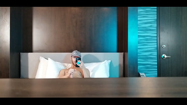 Image Jake Grand Jerking Off Huge Cock in Hotel Room