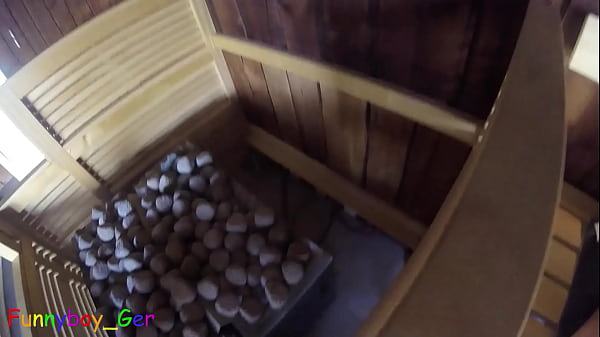 Image Sweating and cock games in a new sauna, but too hot for a boner and certainly not for sperm :-(