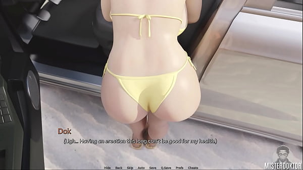 Image Stuck between her thick ass-cheeks &bull_ HEART PROBLEMS #238