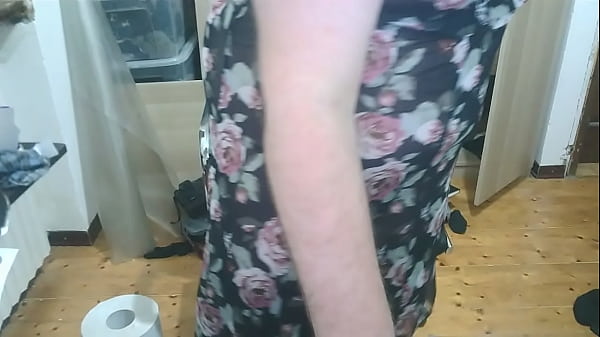 Image Travestito gioca con dildo