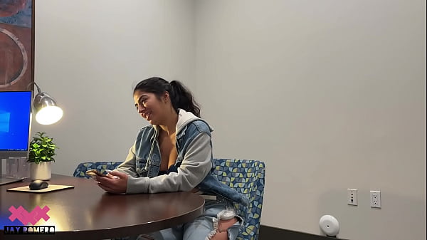 Image Shy College Slut Reads Script for Callback to fuck her way into movie industry