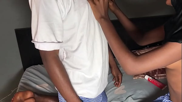 Image HAJIYA KHADIJAT. YOU THINK SAY WE DEY PLAY FOR HERE ABI.?? PETITE HAJIYA TAKING DICK IN EFFORTLESSLY.