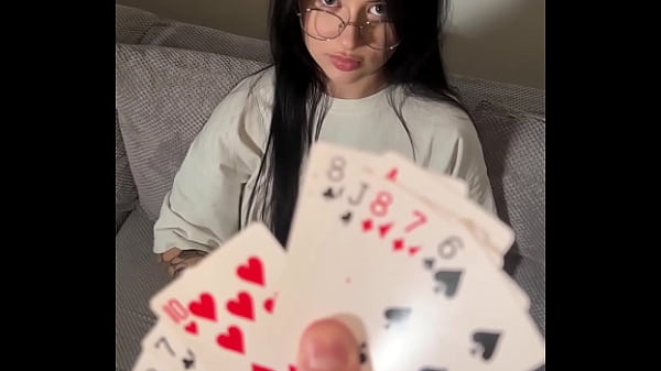 Image Showed her the trick and she showed her Throat skills
