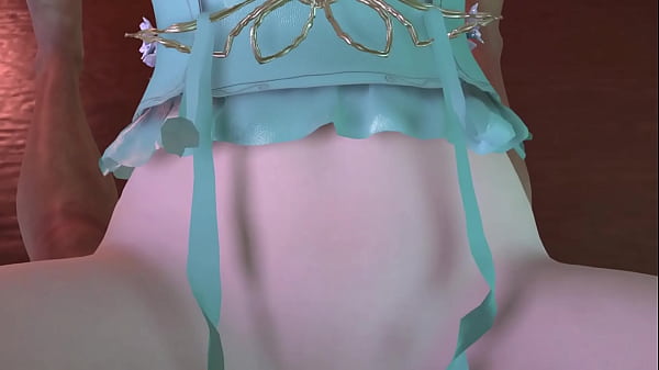 Image 3D sexy cosplay Asian whore cheating with big cock part 2