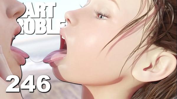 Image Naughty babe drools all over &bull_ HEART PROBLEMS #246